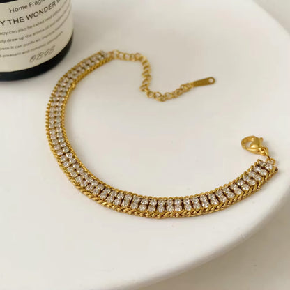 Elegant Crystal Tennis Bracelet for Women
